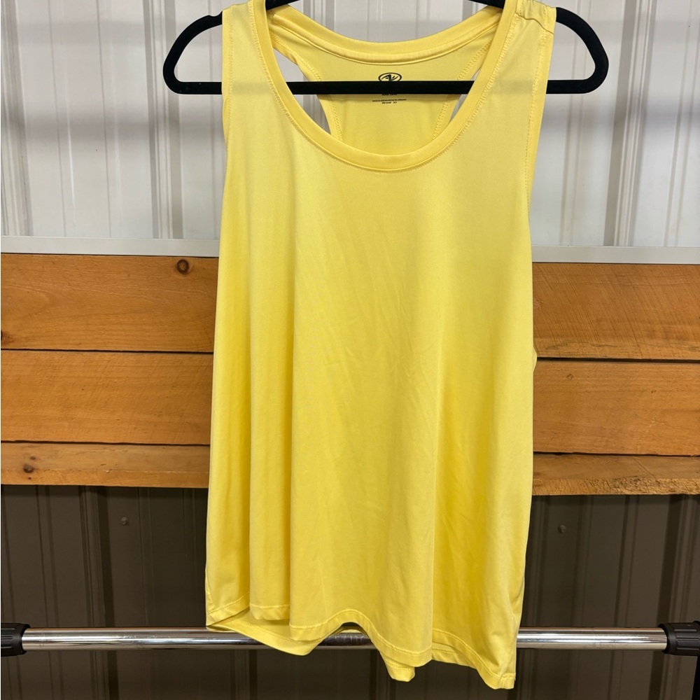 Yellow Sleeveless Top